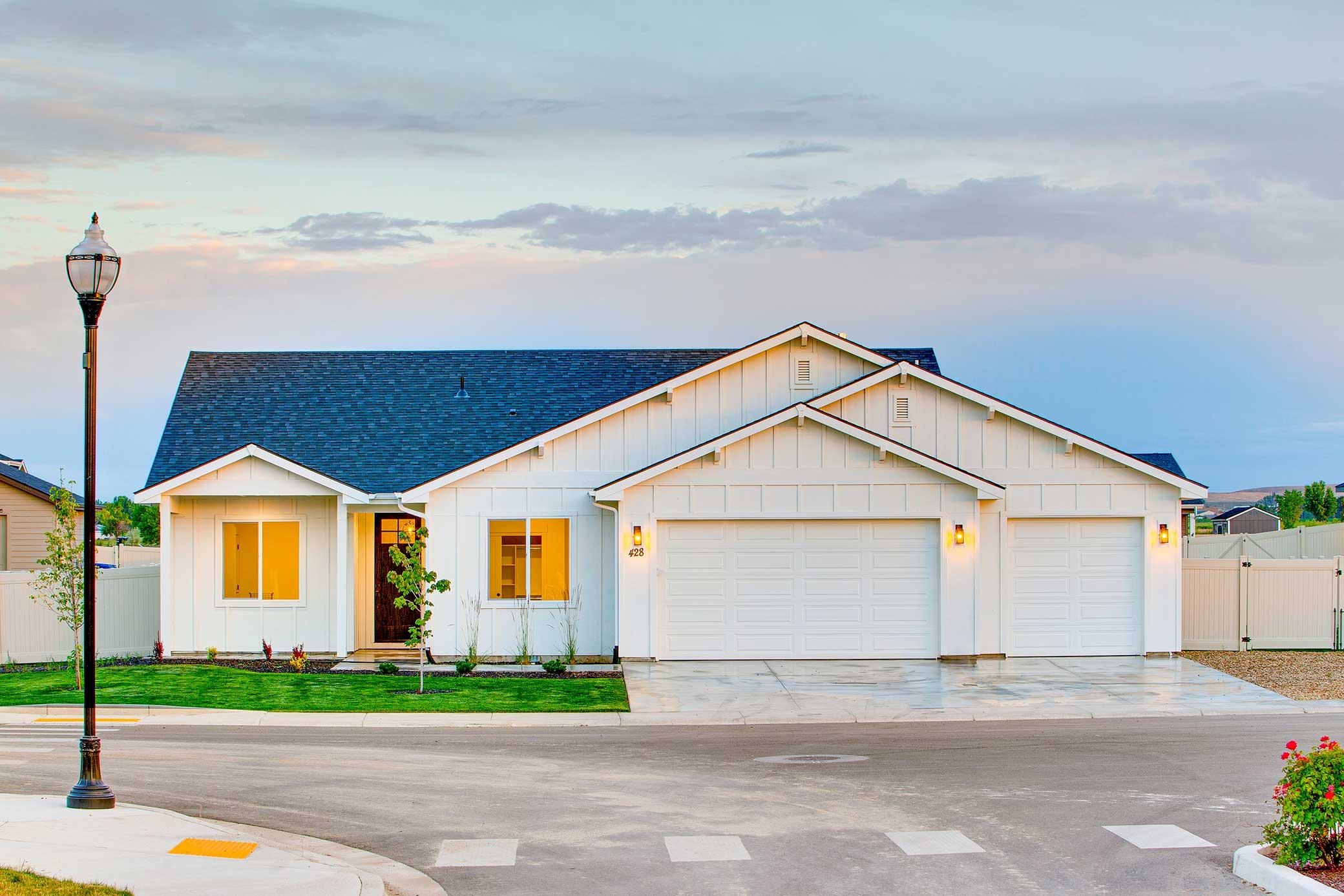 The Bear Homes model home at Harvest Creek in New Plymouth, Idaho